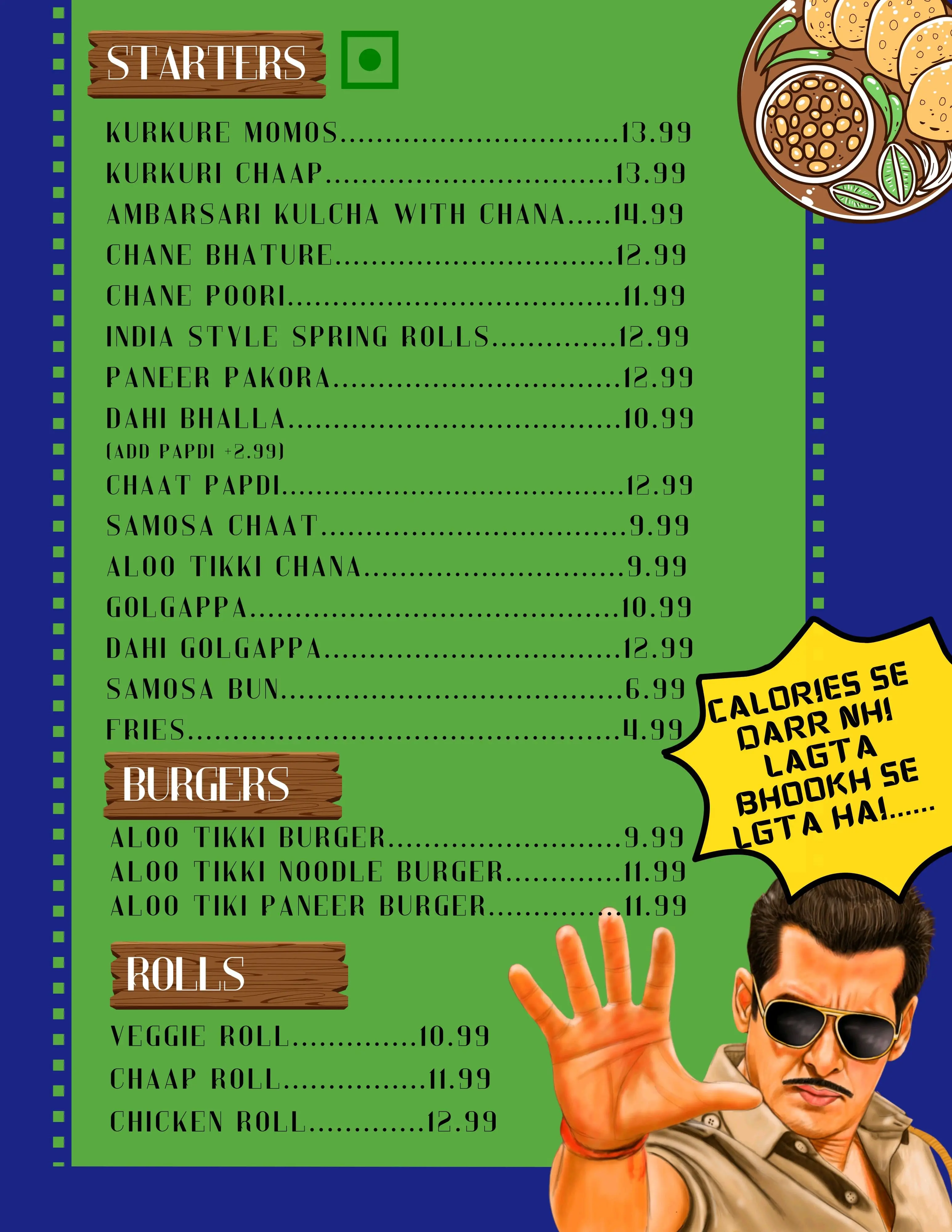  Desi Adda Bar And Grill Menu