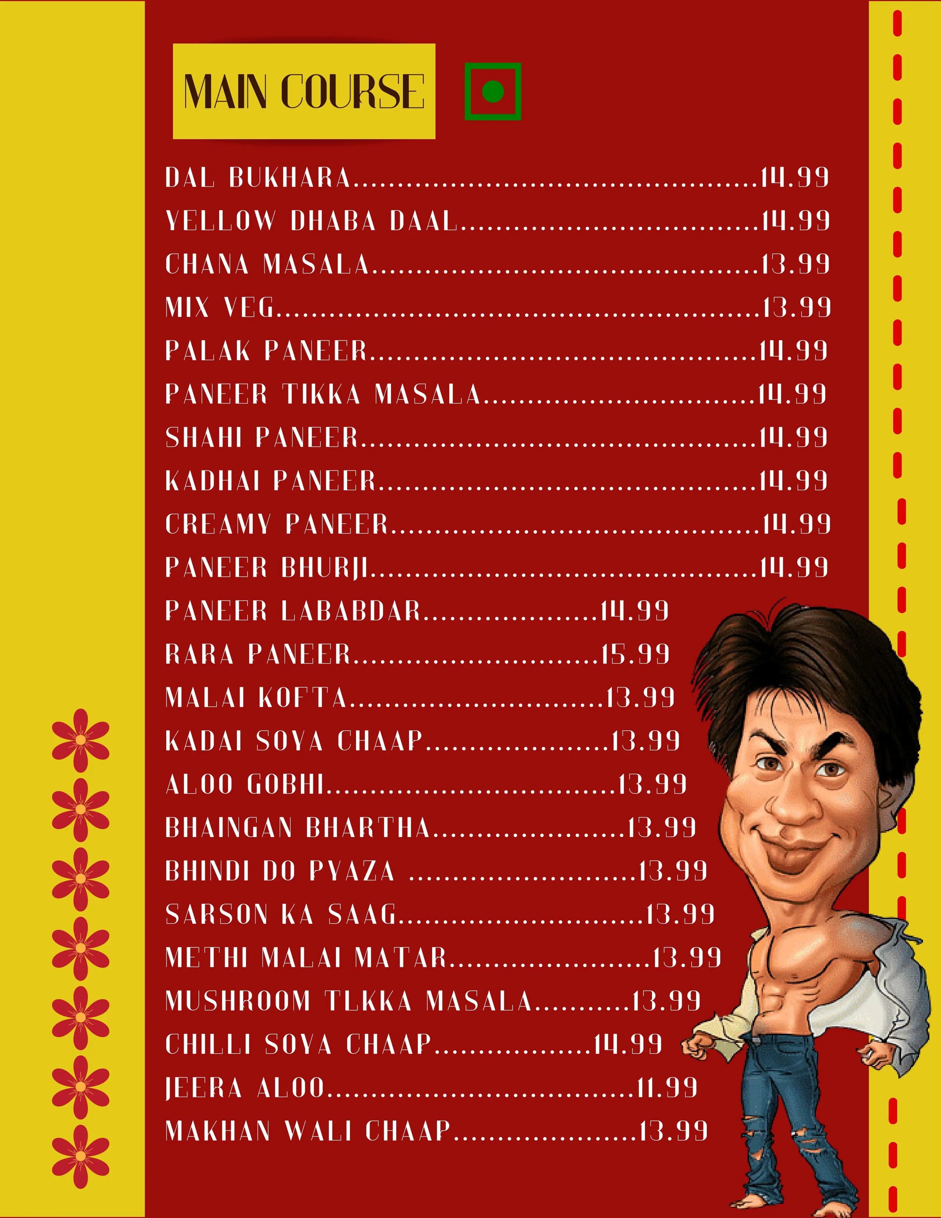  Desi Adda Bar And Grill Menu