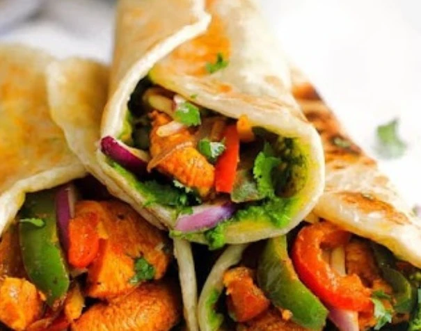 Delicious Chicken Roll at Desi Adda Bar And Grill in Edmonton, AB